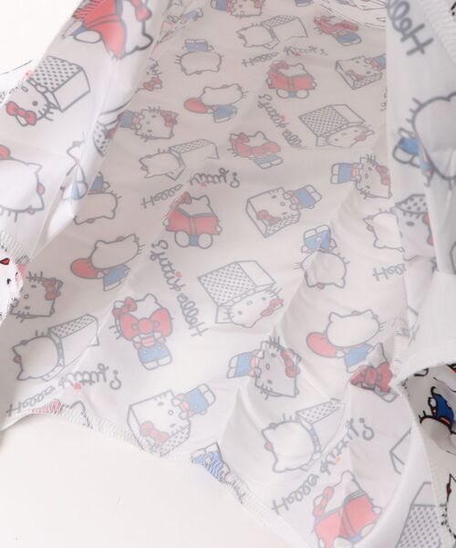 sanrio(サンリオ)の「〈SANRIO/サンリオ〉ハローキティ My name is… コンパクトエコバッグナスカン付 EKB7(エコバッグ/サブバッグ・レディース・ホワイト・ONE SIZE)」の10枚目の写真