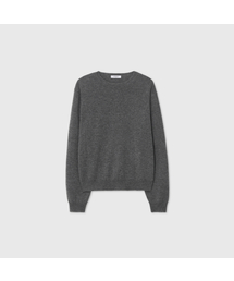 カシミヤ エッセンシャル ラウンドネック ニット / CASHMERE ESSENTIAL ROUND NECK KNIT_5colors
