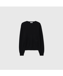 カシミヤ エッセンシャル ラウンドネック ニット / CASHMERE ESSENTIAL ROUND NECK KNIT_5colors