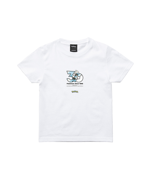 ZOZOSPOT(ゾゾスポット)の「Pokemon 30th Anniversary 1025 T-shirt 「トリミアン(スターカット)」(Tシャツ/カットソー・レディース・ホワイト・SMALL/MEDIUM/LARGE/X-LARGE/XX-LARGE/XXX-LARGE/100cm/110cm/120cm/130cm/140cm/150cm/160cm)」の2枚目の写真