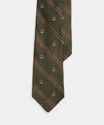 POLO RALPH LAUREN | ストライプド シルク レップ クラブ ネクタイ(ネクタイ)