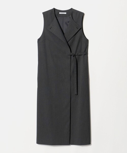 BEAUTY&YOUTH UNITED ARROWS(ビューティーアンドユースユナイテッドアローズ)の「ベルト 2WAY ワンピース 防シワ(ワンピース・レディース・ダークグレー/モカ・S/XS/M)」の18枚目の写真