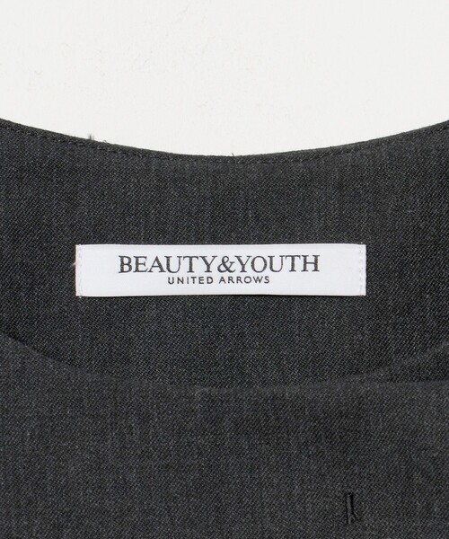 BEAUTY&YOUTH UNITED ARROWS(ビューティーアンドユースユナイテッドアローズ)の「ベルト 2WAY ワンピース 防シワ(ワンピース・レディース・ダークグレー/モカ・S/XS/M)」の13枚目の写真