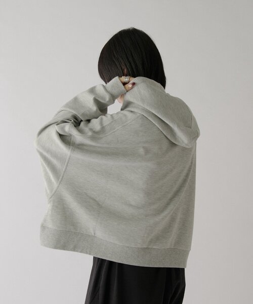 goocy(グーシー)の「ボンディングレギュラーフードパーカー(Tシャツ/カットソー・レディース・ブラック/グレー/ブラウン・FREE)」の19枚目の写真