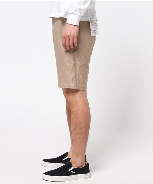 BHY-biography(ビーエイチワイバイオグラフィー)の「SWEAT TWILL CHINO SHORTS/スウェットツイルチノショートパンツ(デニムパンツ・メンズ・カーキ/オリーブ・48/46/44)」の6枚目の写真