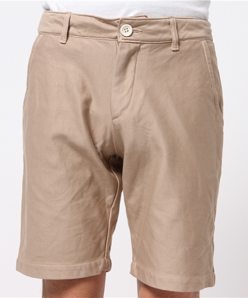 BHY-biography(ビーエイチワイバイオグラフィー)の「SWEAT TWILL CHINO SHORTS/スウェットツイルチノショートパンツ(デニムパンツ・メンズ・カーキ/オリーブ・48/46/44)」の9枚目の写真