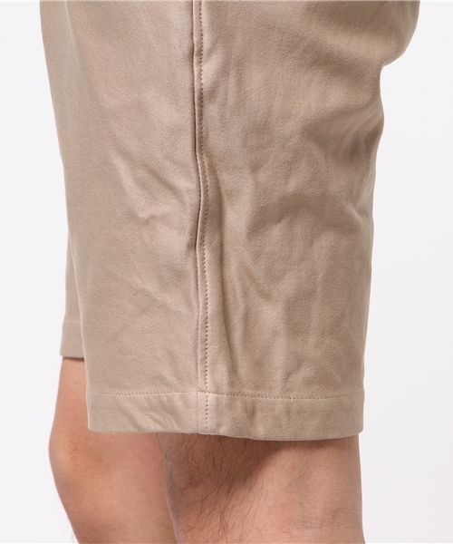 BHY-biography(ビーエイチワイバイオグラフィー)の「SWEAT TWILL CHINO SHORTS/スウェットツイルチノショートパンツ(デニムパンツ・メンズ・カーキ/オリーブ・48/46/44)」の3枚目の写真