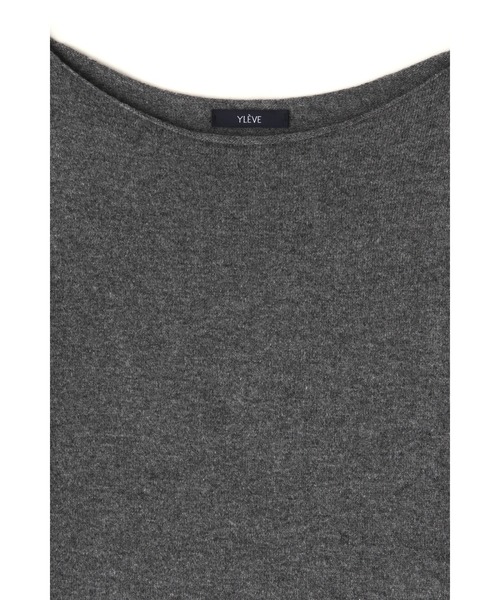 YLEVE(イレーヴ)の「YLEVE / WOOL CASHMERE KN OP(ワンピース・レディース・ブラック/グレー・1)」の13枚目の写真