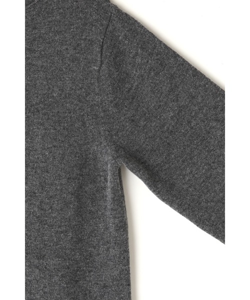 YLEVE(イレーヴ)の「YLEVE / WOOL CASHMERE KN OP(ワンピース・レディース・ブラック/グレー・1)」の3枚目の写真