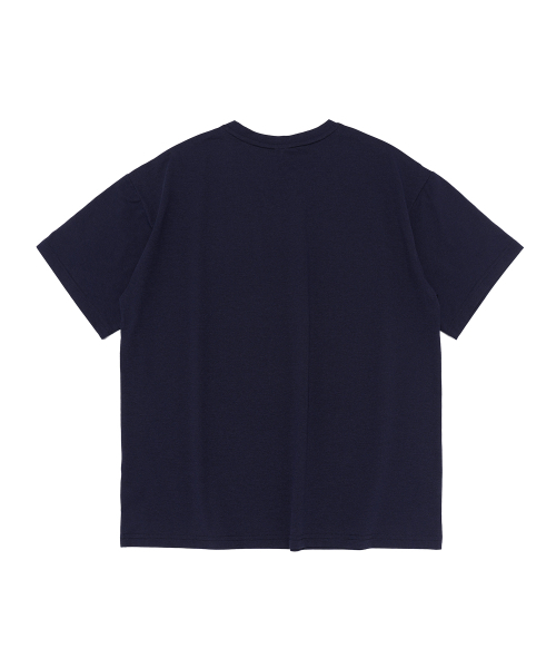NINETYMINUTES(ナインティーミニッツ)の「ブルーウェーブ シグネチャーロゴ ドライフロー 半袖 Tシャツ(ネイビー)(Tシャツ/カットソー・メンズ・その他・MEDIUM/LARGE/X-LARGE/2XL)」の2枚目の写真