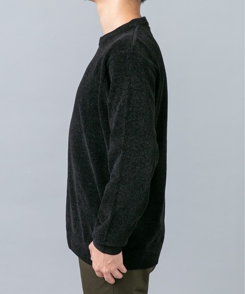 URBAN RESEARCH ROSSO MEN(アーバンリサーチロッソメン)の「『XLサイズあり/マシンウォッシャブル』モールクルーネックニット(ニット/セーター・メンズ・チャコールグレー/ブルー/アイボリー/ネイビー/ブラック/レッド系その他・LARGE/MEDIUM/X-LARGE)」の11枚目の写真