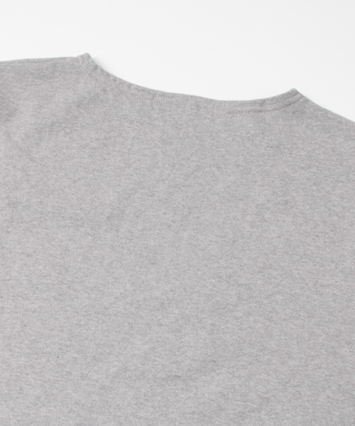 URBAN RESEARCH(アーバンリサーチ)の「バスクTシャツ(Tシャツ/カットソー・メンズ・ホワイト/キャメル/ブラック/グレー×ホワイト/ホワイト×ネイビー/グレー・LARGE/SMALL/MEDIUM)」の16枚目の写真