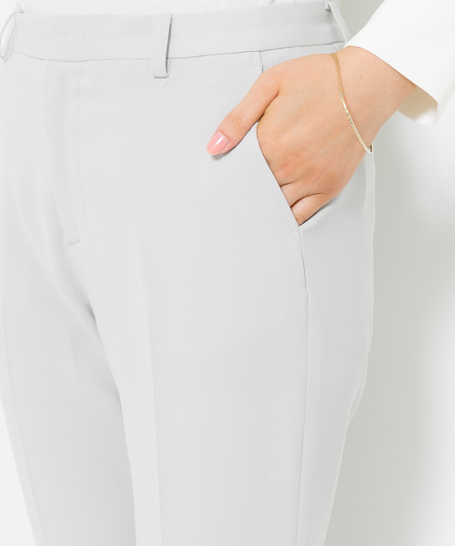 STUDIOUS（ステュディオス）の「テーパードパンツ（その他パンツ・レディース・ブラック/ライトグレー/チャコールグレー/ホワイト/グレー・0/1）」の17枚目の写真