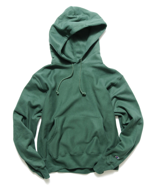 Champion（チャンピオン）の「【champion】チャンピオン 12oz リバースウィーブ プルオーバーパーカー フード（パーカー・メンズ・グレー/ブラック/ネイビー/ダークグリーン/ブラウン/シルバーグレー/ワインレッド/ホワイト/レッド・M/L/XL/S）」の6枚目の写真