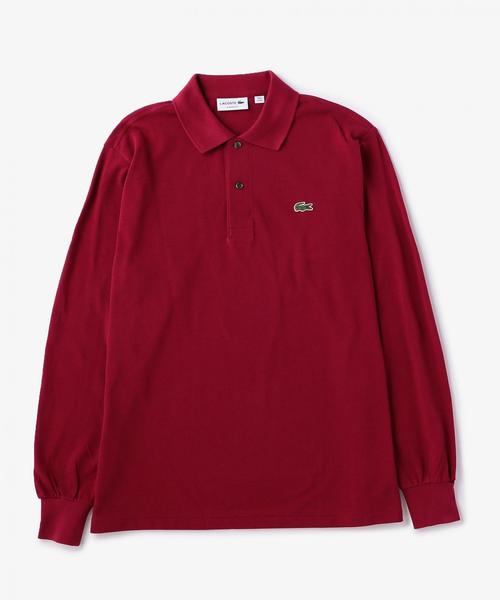 UNITED ARROWS（ユナイテッドアローズ）の「＜LACOSTE（ラコステ）＞L1312 PL（ポロシャツ・メンズ・ダークグレー/ホワイト/ワインレッド/ネイビー・2/4/3/5）」の4枚目の写真