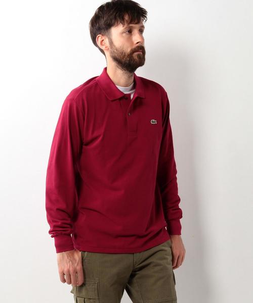 UNITED ARROWS（ユナイテッドアローズ）の「＜LACOSTE（ラコステ）＞L1312 PL（ポロシャツ・メンズ・ダークグレー/ホワイト/ワインレッド/ネイビー・2/4/3/5）」の20枚目の写真