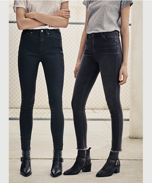 ALLSAINTS（オールセインツ）の「STILT JEANS（デニムパンツ・レディース・ダークブラック・25inch/28inch/32inch/27inch/26inch/31inch/24inch）」の13枚目の写真