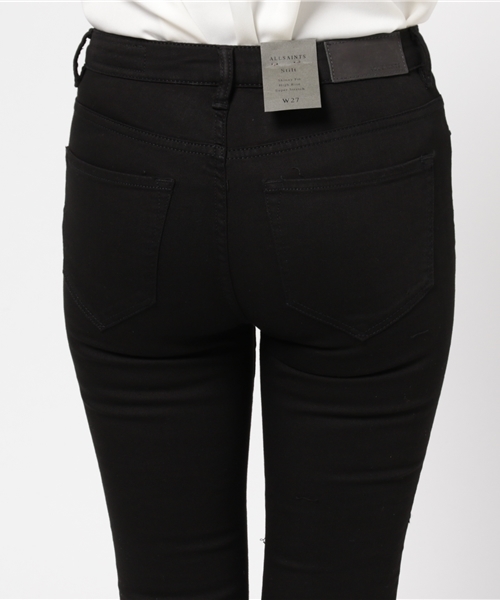 ALLSAINTS（オールセインツ）の「STILT JEANS（デニムパンツ・レディース・ダークブラック・25inch/28inch/32inch/27inch/26inch/31inch/24inch）」の10枚目の写真