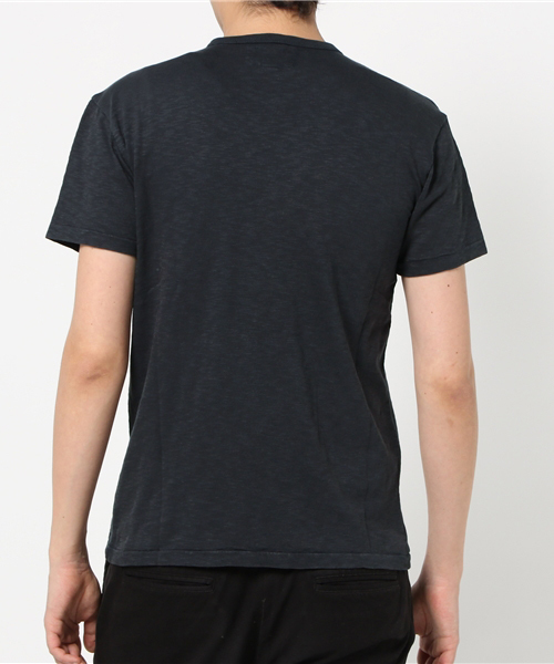 Denim & Supply Ralph Lauren（デニムアンドサプライラルフローレン）の「チェーンステッチ コットン Tシャツ（Tシャツ/カットソー・メンズ・ネイビー・X-SMALL/SMALL/LARGE/MEDIUM）」の9枚目の写真