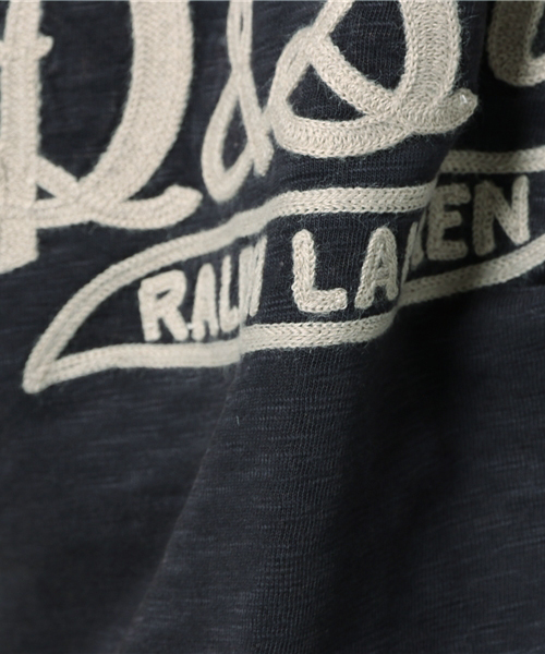 Denim & Supply Ralph Lauren（デニムアンドサプライラルフローレン）の「チェーンステッチ コットン Tシャツ（Tシャツ/カットソー・メンズ・ネイビー・X-SMALL/SMALL/LARGE/MEDIUM）」の14枚目の写真