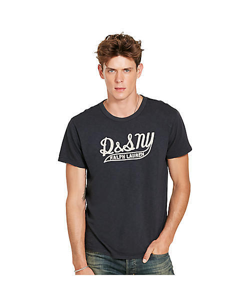 Denim & Supply Ralph Lauren（デニムアンドサプライラルフローレン）の「チェーンステッチ コットン Tシャツ（Tシャツ/カットソー・メンズ・ネイビー・X-SMALL/SMALL/LARGE/MEDIUM）」の2枚目の写真
