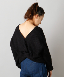 Omekashi | 2WAYツイストニット(ニット/セーター)