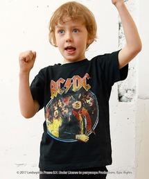 green label relaxing | WEB限定【JUNIOR】AC/DC Tシャツ ブラック(Tシャツ/カットソー)