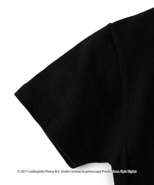 green label relaxing（グリーンレーベルリラクシング）の「WEB限定【JUNIOR】AC/DC Tシャツ ブラック（Tシャツ/カットソー・キッズ・ブラック・130cm/150cm/140cm）」の4枚目の写真