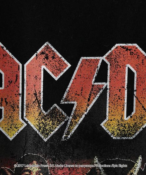 green label relaxing（グリーンレーベルリラクシング）の「WEB限定【JUNIOR】AC/DC Tシャツ ブラック（Tシャツ/カットソー・キッズ・ブラック・130cm/150cm/140cm）」の6枚目の写真
