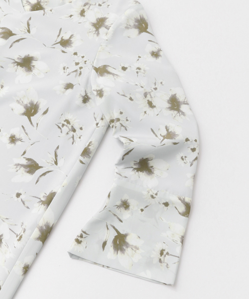 【セール】フレアスリーブ花柄ワンピース∴（ワンピース）｜URBAN RESEARCH ROSSO WOMEN（アーバンリサーチ ロッソ）