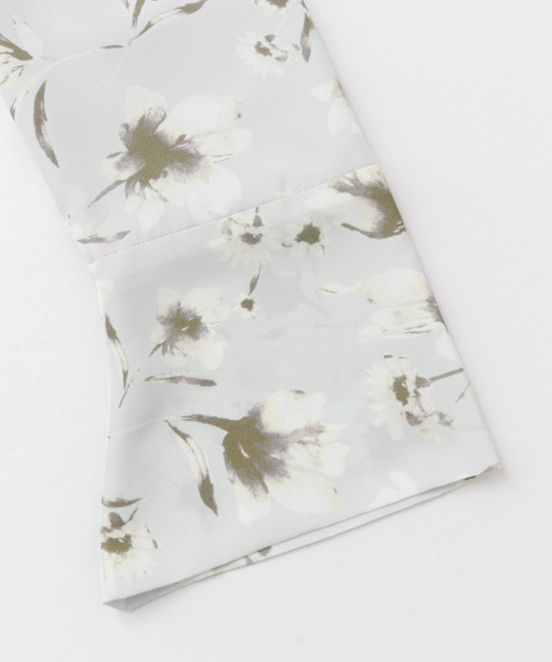 【セール】フレアスリーブ花柄ワンピース∴（ワンピース）｜URBAN RESEARCH ROSSO WOMEN（アーバンリサーチ ロッソ）