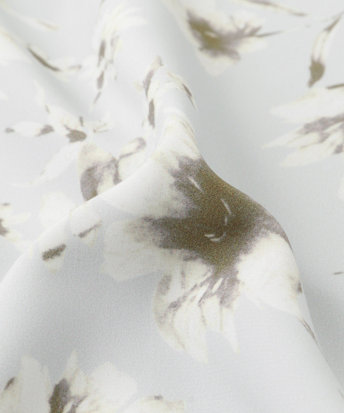 【セール】フレアスリーブ花柄ワンピース∴（ワンピース）｜URBAN RESEARCH ROSSO WOMEN（アーバンリサーチ ロッソ）