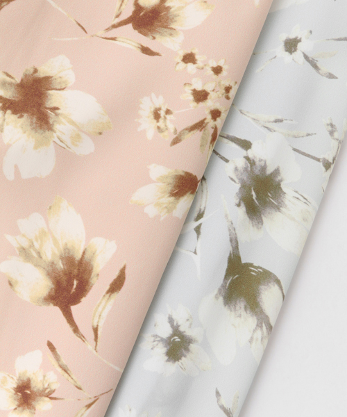 【セール】フレアスリーブ花柄ワンピース∴（ワンピース）｜URBAN RESEARCH ROSSO WOMEN（アーバンリサーチ ロッソ）