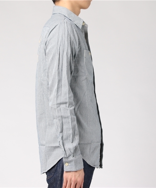 Denim & Supply Ralph Lauren（デニムアンドサプライラルフローレン）の「エンブロイダード コットン ワークシャツ（シャツ/ブラウス・メンズ・ブルー系その他・LARGE/SMALL/X-LARGE/MEDIUM/X-SMALL）」の7枚目の写真