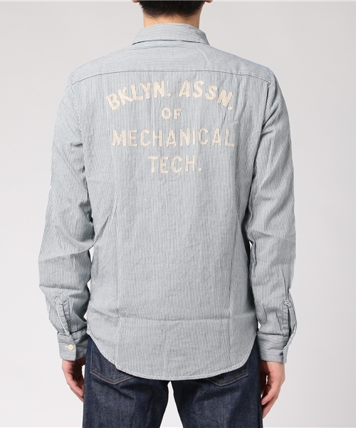 Denim & Supply Ralph Lauren（デニムアンドサプライラルフローレン）の「エンブロイダード コットン ワークシャツ（シャツ/ブラウス・メンズ・ブルー系その他・LARGE/SMALL/X-LARGE/MEDIUM/X-SMALL）」の8枚目の写真