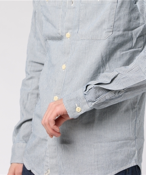 Denim & Supply Ralph Lauren（デニムアンドサプライラルフローレン）の「エンブロイダード コットン ワークシャツ（シャツ/ブラウス・メンズ・ブルー系その他・LARGE/SMALL/X-LARGE/MEDIUM/X-SMALL）」の11枚目の写真