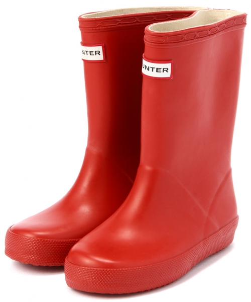 HUNTER（ハンター）の「BK HUNTER CLASSIC WELLY ▽¨（レインシューズ・キッズ・ピンク/レッド/ネイビー・7/9/8/11/12/10）」の3枚目の写真