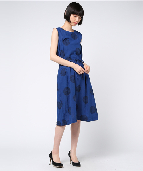 Ichi イチ の I C H I リーフドット ワンピース ワンピース Wear