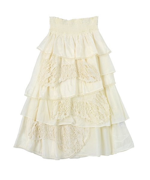 TSUMORI CHISATO（ツモリチサト）の「ｼﾞｬﾝｸﾞﾙﾘｰﾌﾚｰｽ（スカート）」 - WEAR 