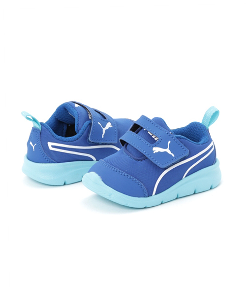 PUMA(プーマ)の「プーマ バオ 3 プレイ V インファント (KIDS)(スニーカー・キッズ・ピンク/ブルー・13cm/14cm/12cm/15.0cm/16.0cm)」の1枚目の写真