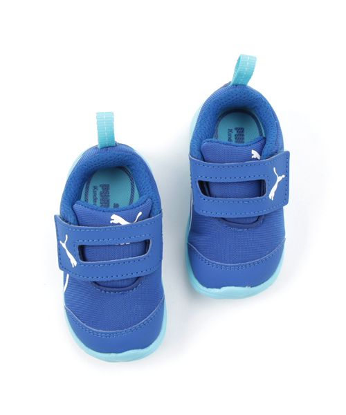 PUMA(プーマ)の「プーマ バオ 3 プレイ V インファント (KIDS)(スニーカー・キッズ・ピンク/ブルー・13cm/14cm/12cm/15.0cm/16.0cm)」の4枚目の写真