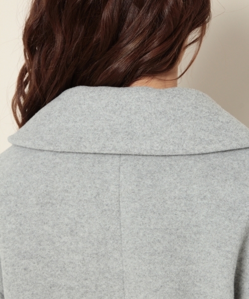 PAGEBOY（ページボーイ）の「BIGチェスターコート（チェスターコート・レディース・オレンジ/杢グレー/ネイビー/ホワイト系その他2・MEDIUM/SMALL）」の20枚目の写真