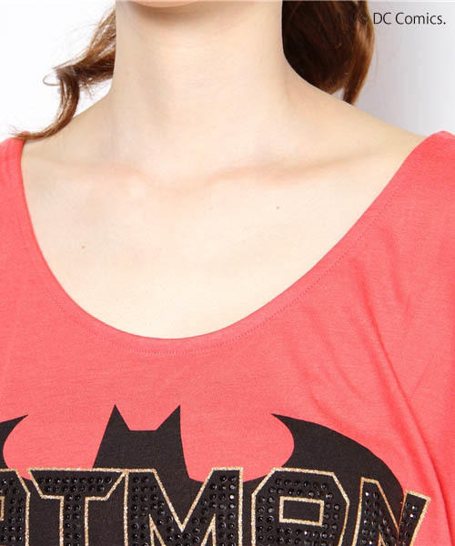 LOVE BOAT（ラブ・ボート）の「BATMAN Tシャツ（Tシャツ/カットソー・レディース・レッド系/ブラック系1/ホワイト系・FREE）」の8枚目の写真