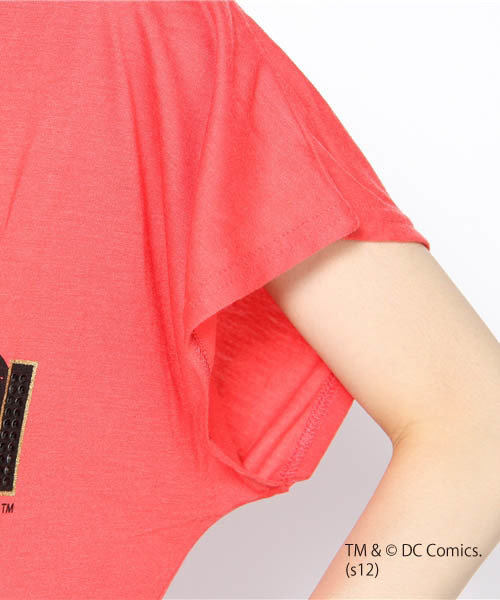 LOVE BOAT（ラブ・ボート）の「BATMAN Tシャツ（Tシャツ/カットソー・レディース・レッド系/ブラック系1/ホワイト系・FREE）」の9枚目の写真
