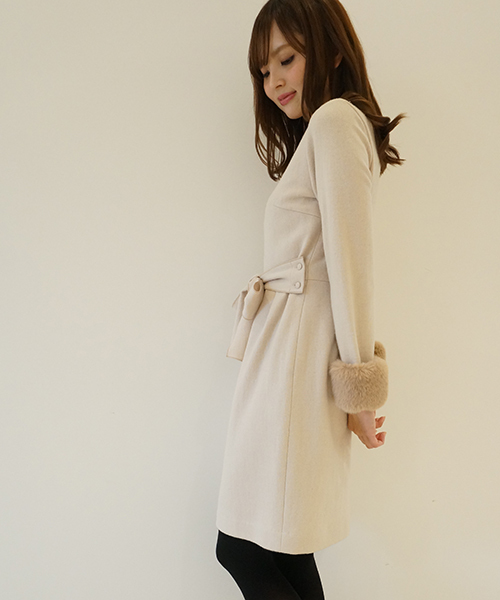 Proportion Body Dressing プロポーションボディドレッシング の 圧縮ウールワンピース ワンピース Wear