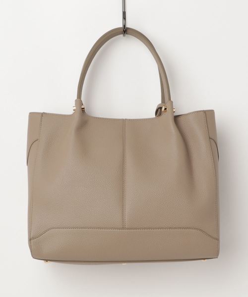 un dix cors(アンディコール)の「シュリンクバンブーBAG(ハンドバッグ・レディース・モカ/ベージュ・フリ-)」の5枚目の写真