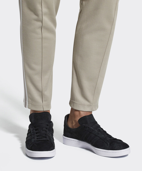 adidas（アディダス）の「オリジナルス キャンパス [CAMPUS STITCH AND TURN]（スニーカー・メンズ・ブラック/アイボリー・22.0cm/22.5cm/23.0cm/23.5cm/24.0cm/24.5cm/25.0cm/25.5cm/26.0cm/26.5cm/27.0cm/27.5cm/28.0cm/28.5cm/29.0cm/29.5cm/30.0cm/31cm/30.5cm）」の15枚目の写真