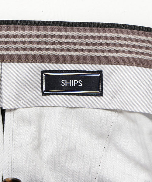 SHIPS(シップス)の「SD: ラスティック ソリッド トロピカル ドレスパンツ (ダークグレー)(その他パンツ・メンズ・ダークグレー・44/46/48/50/52/42)」の9枚目の写真