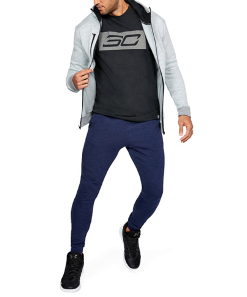 UNDER ARMOUR(アンダーアーマー)の「メンズ バスケットボール半袖Tシャツ / SC30ロゴTシャツ(Tシャツ/カットソー・メンズ・グレー/ブルー/ホワイト×レッド/ブラック×ホワイト・LG/MD/XL/XXL)」の11枚目の写真