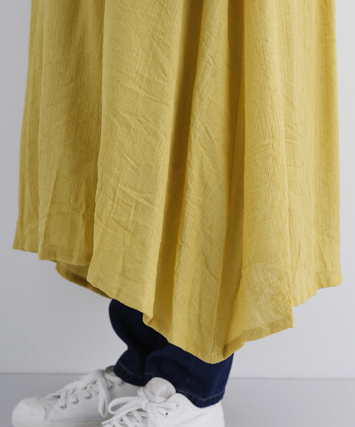 MERLOT（メルロー）の「ノースリーブマキシワンピース7648（ワンピース・レディース・レッド/ブルー/ブラック/イエロー・FREE）」の10枚目の写真